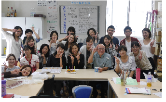 誕生日会の写真